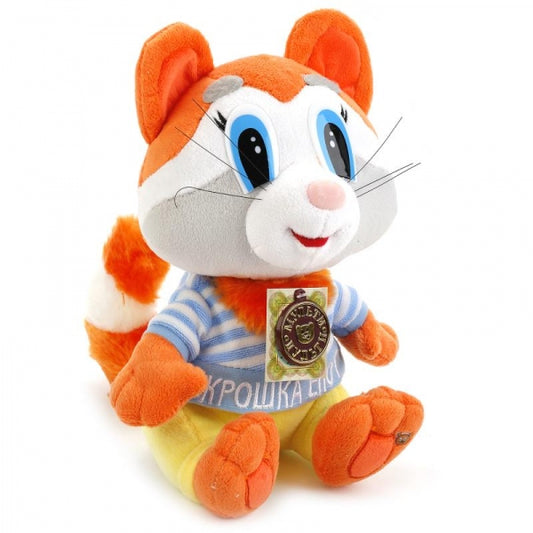 Игрушка мягкая Крошка Енот 22 см, муз. чип, в пак. МУЛЬТИ-ПУЛЬТИ в кор.24шт