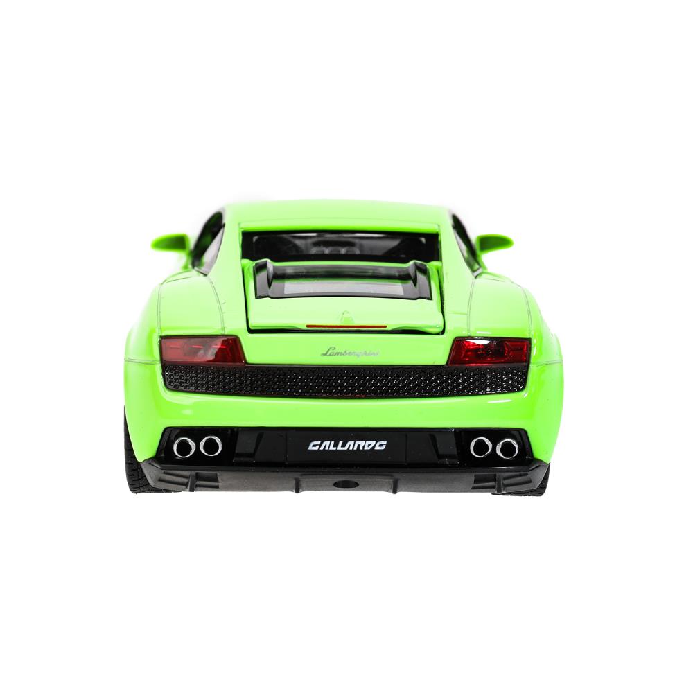 Машина металл свет-звук lamborghini gallardo lp 560-4, 18 см, двери,багажник Технопарк в кор.2*6шт