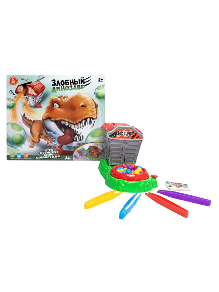 Игра настольная "Злобный динозавр" Aктив time