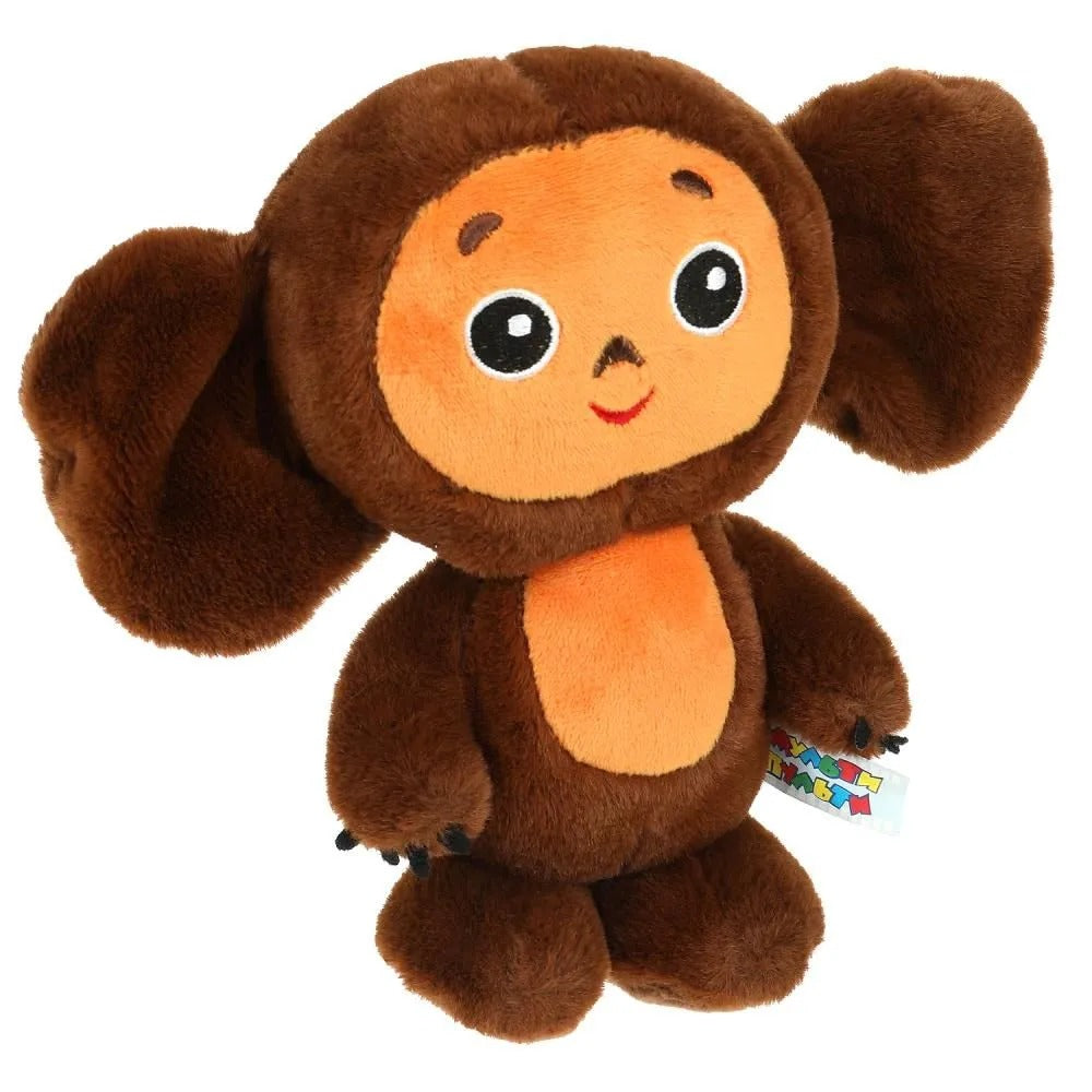 Игрушка мягкая Крокодил Гена и его друзья, Чебурашка 14см, без чипа, Мульти-пульти в пак. в кор.24шт