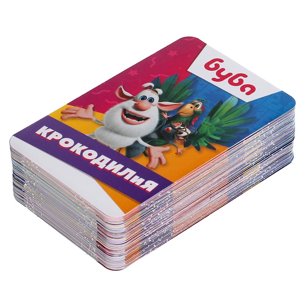 Крокодилия.Буба. Развивающие карточки (80 карточек, 55х85мм). Кор: 138х170х40мм Умные игры в кор50шт