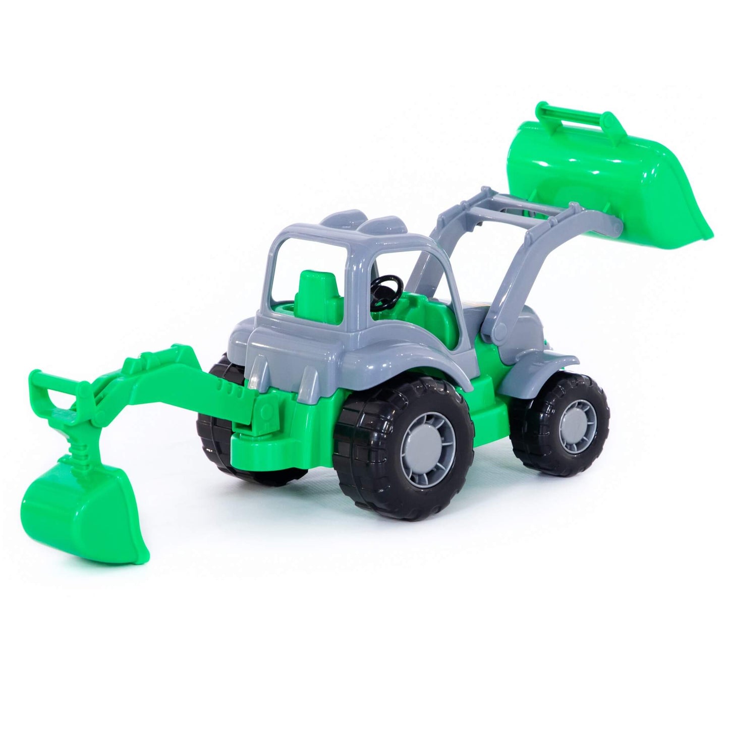 "Крепыш", трактор-экскаватор 280х130х165, уп.сеточка