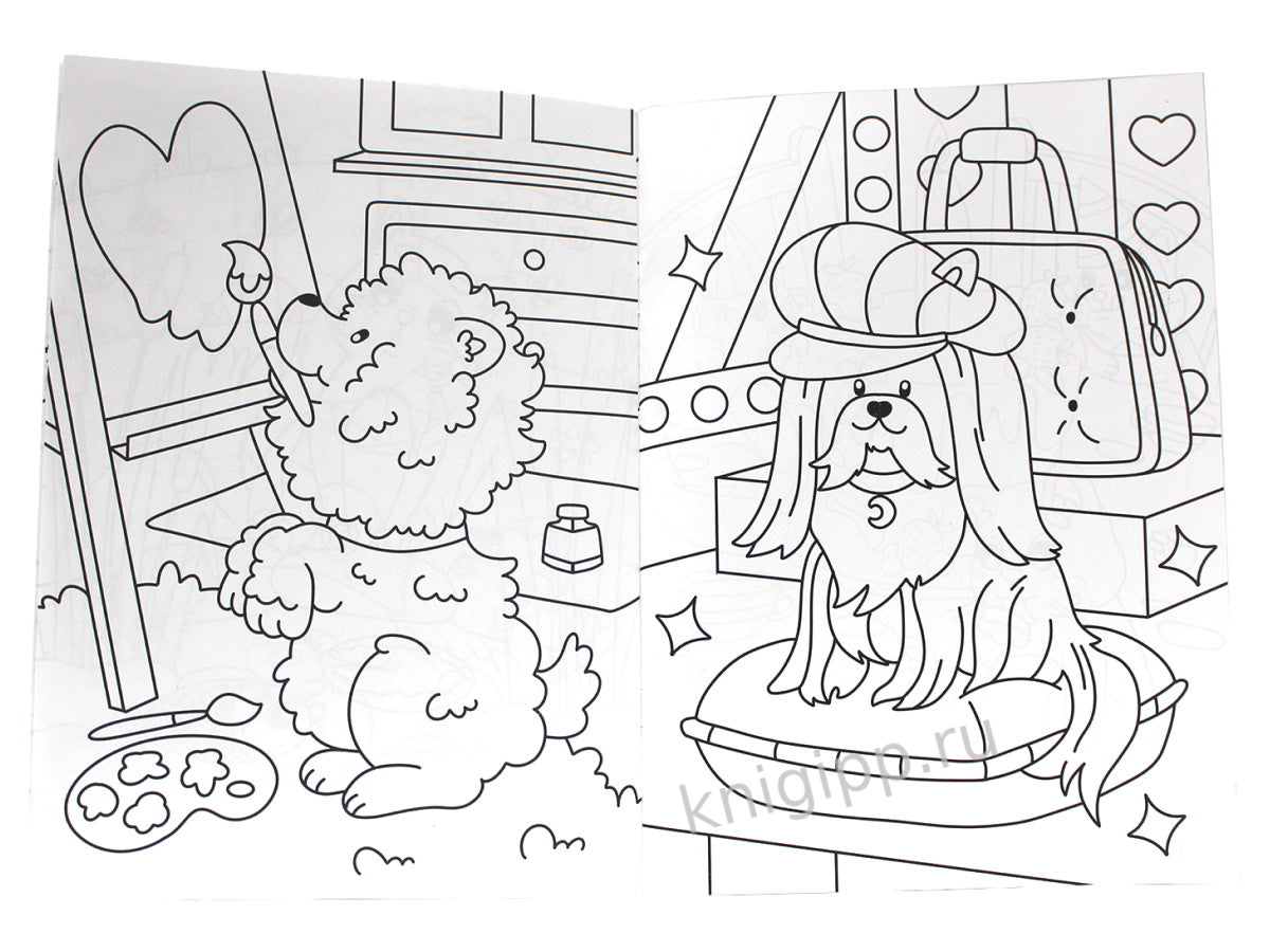 РАЗУКРАШКА. КОШЕЧКИ И СОБАЧКИ