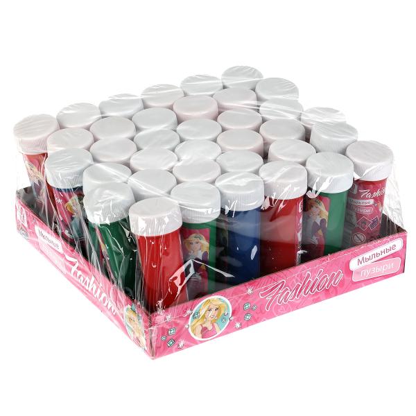Мыльные пузыри модницы 60мл ИГРАЕМ ВМЕСТЕ уп-36шт в кор.6уп