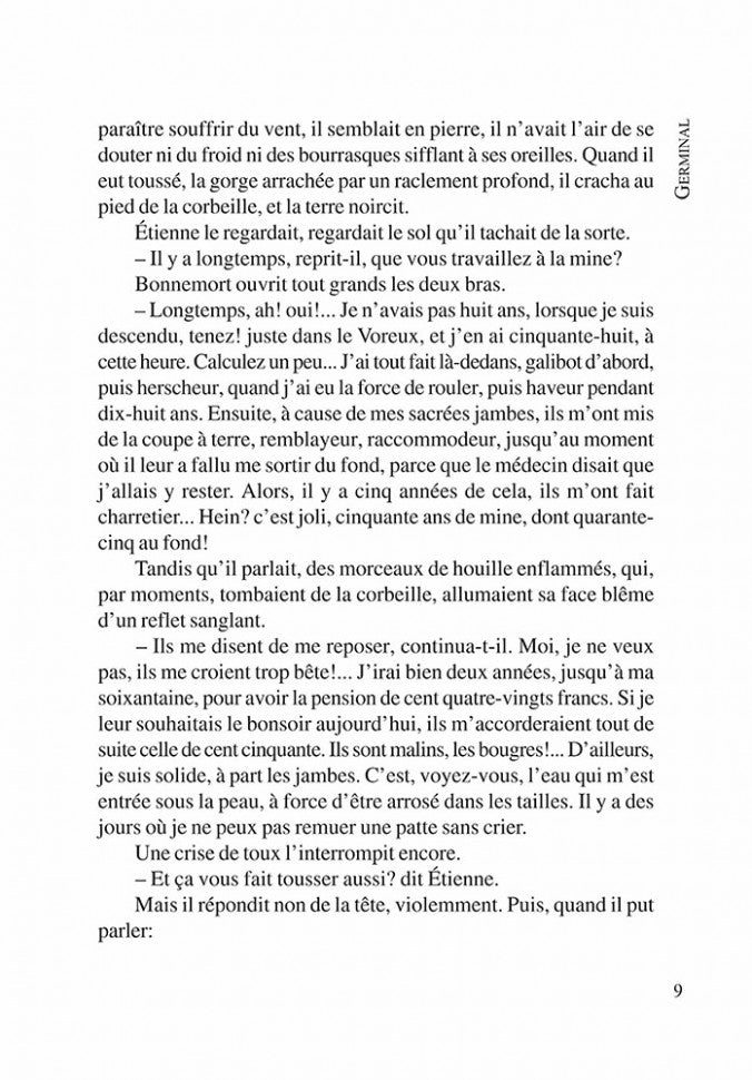 Жерминаль (книга для чтения на французском языке, неадаптир.)