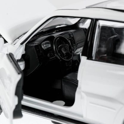 Машина металл свет-звук MITSUBISHI pajero 4wd turbo,14,5 см, двери, инерция Технопарк в кор.2*24шт