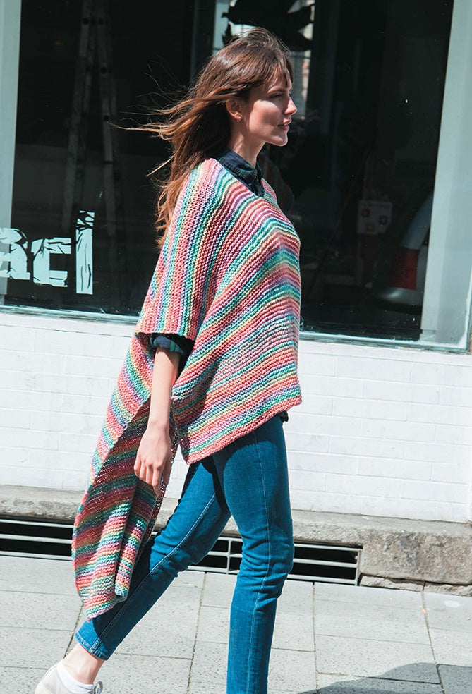 Книга: Стильные пончо и кейпы. Вяжем спицами Хельгрид ван Импелен ISBN 978-5-91906-771-9 ст.30