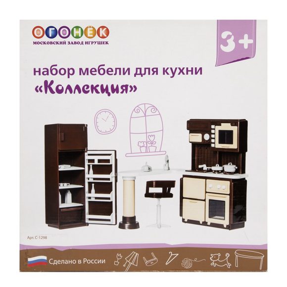 Огонек. Коллекция "Мебель для кухни" арт.С-1298 /3