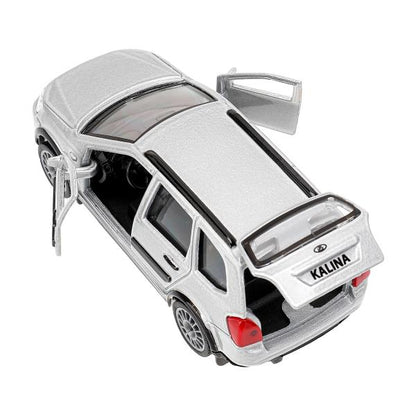 Машина металл LADA kalina cross 12 см, дв, багаж, инерц., кор. Технопарк в кор.2*24шт