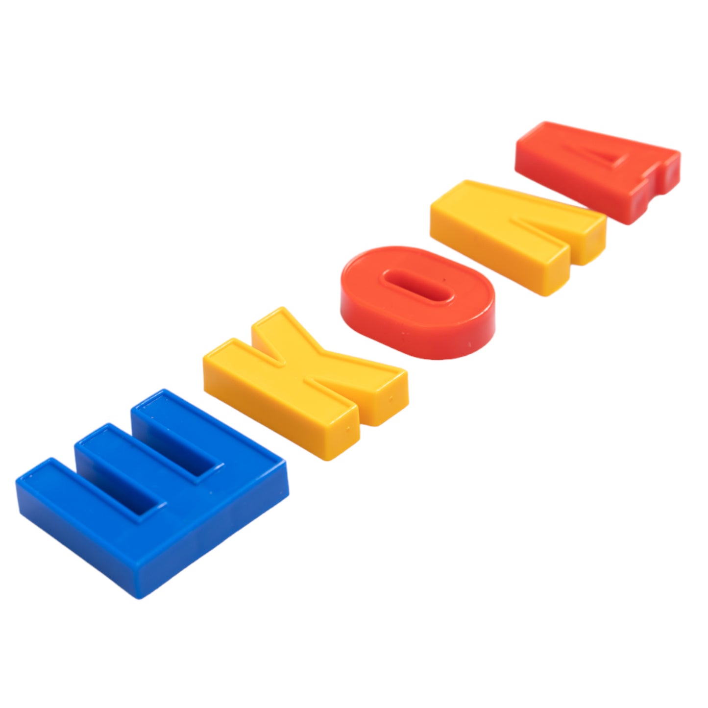 00845 Магнит. азбука Н=35мм синяя