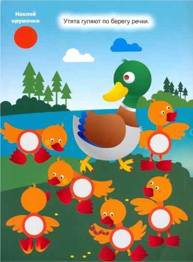 НАКЛЕЙ КРУЖОЧКИ. ПОДБЕРИ ПРАВИЛЬНО!