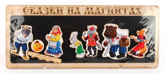 Сказки на магнитах "Колобок" арт.К-0543 /2 (дерево) /60