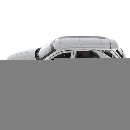 GLE-12-SR Машина металл MERCEDES-BENZ GLE 2018 12 см, двери, багаж, серебристый, кор. Технопарк в ко