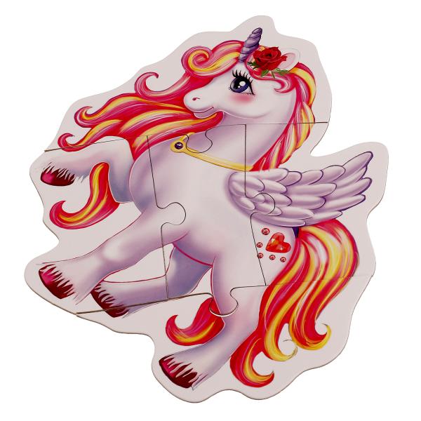 Макси-пазлы. Единороги. 150х180х40 мм. Умные игры. в кор.50шт