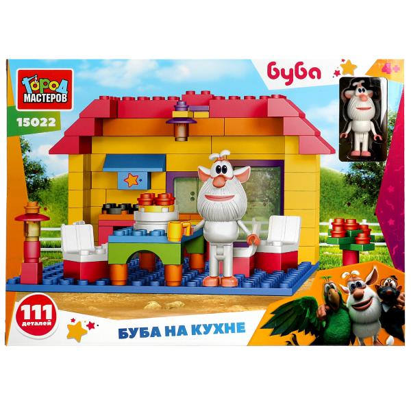 БУБА конструктор буба на кухне, 111 дет. Город мастеров в кор.2*8шт