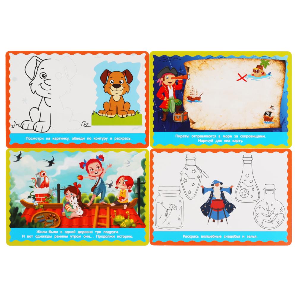 Развивающие карточки. М.А.Жукова. Развиваем творческое мышление (32 карточки) Умные игры в кор.32шт