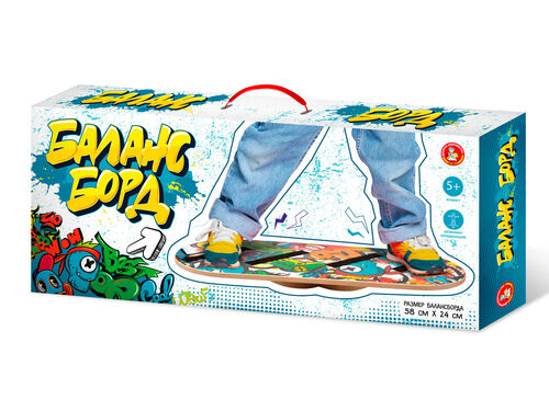 Игра деревянная "Балансборд" (одна точка опоры)