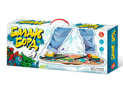 Игра деревянная "Балансборд" (одна точка опоры)