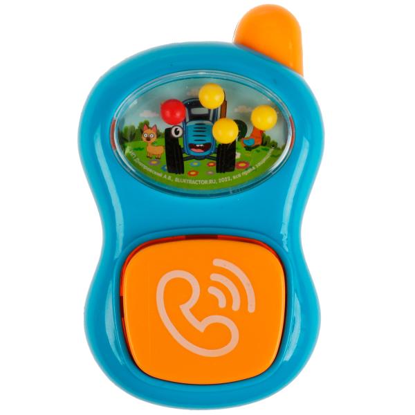 Развивающая игрушка телефончик СИНИЙ ТРАКТОР блист Умка в кор.2*180шт
