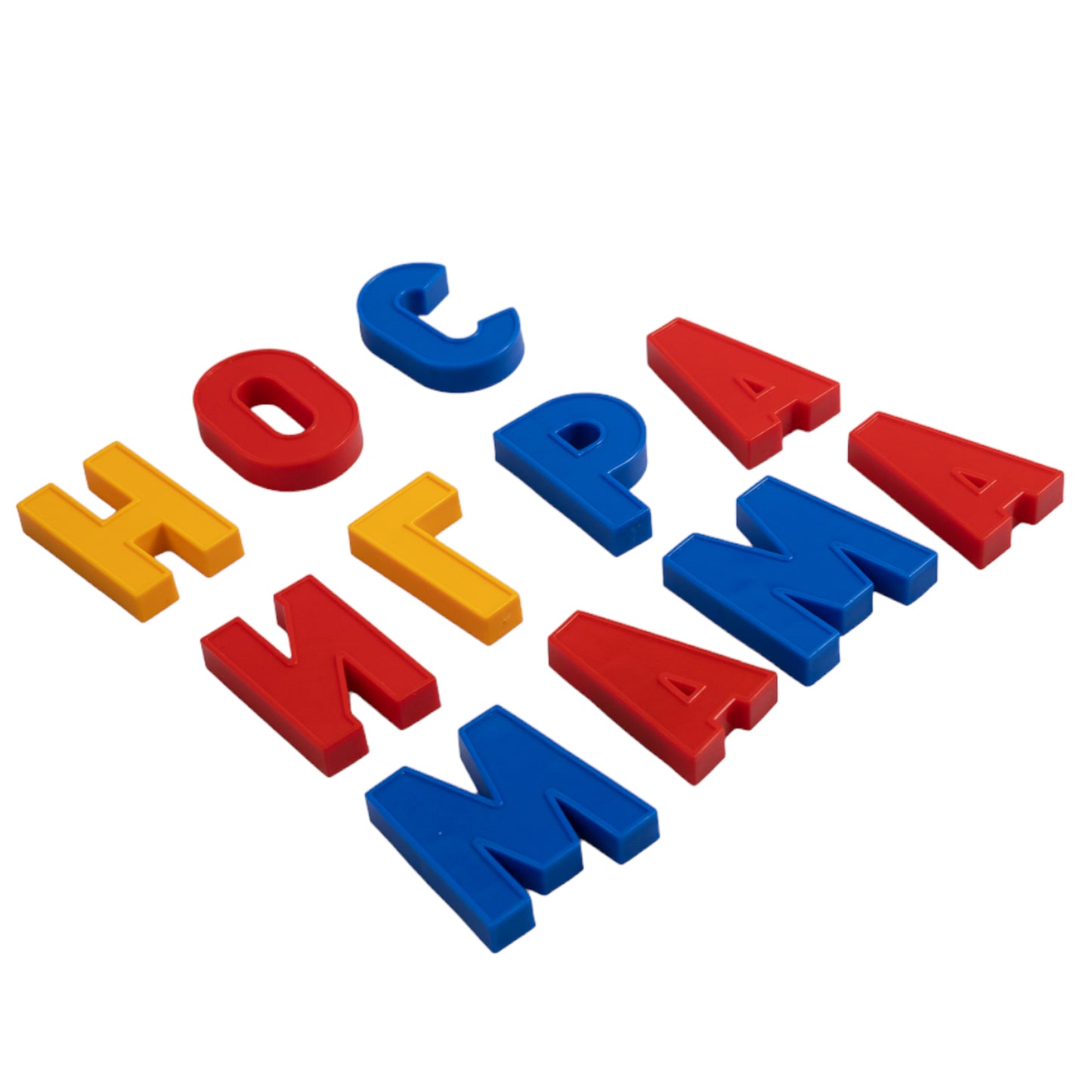 МАГНИТНАЯ КАССА. НАБОР БУКВ И ЦИФР (H=25, 78 ШТ.) в кор.15шт