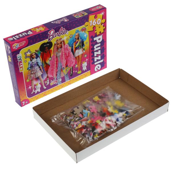 Барби. Пазлы классические в коробке. Пазл 160 деталей. Умные игры в кор.12шт