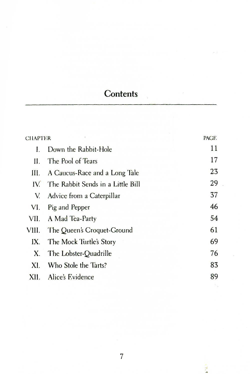 Alice's Adventures in Wonderland