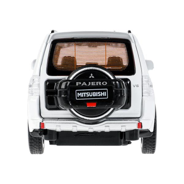 Машина металл свет-звук MITSUBISHI pajero 4wd turbo,14,5 см, двери, инерция Технопарк в кор.2*24шт