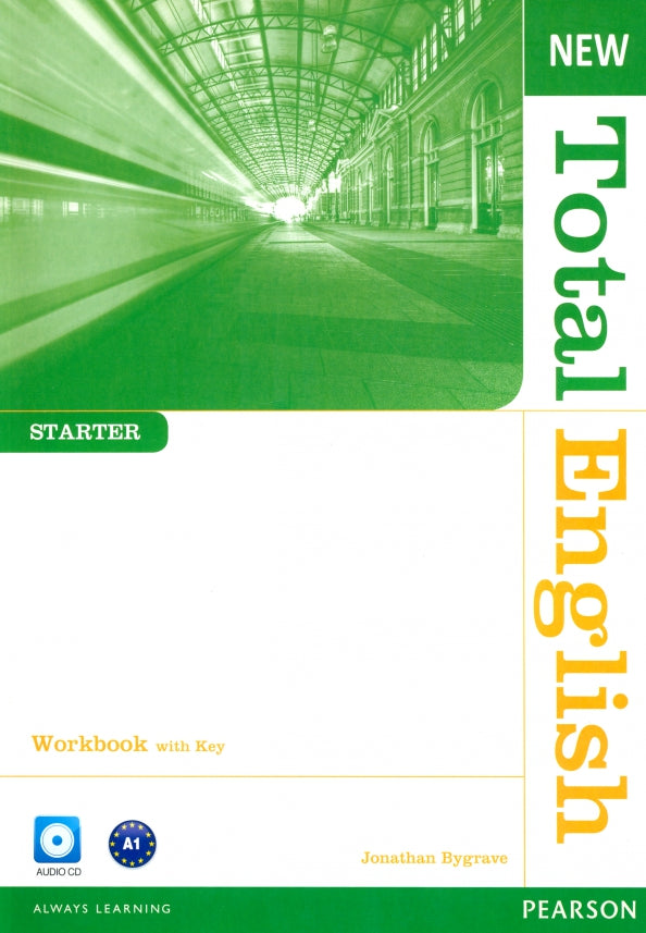 New Total English Starter Workbook with Answer Key +CD