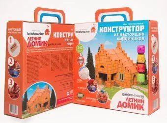 "ЛЕТНИЙ ДОМИК": КОНСТРУКТОР КЕРАМИЧЕСКИЙ ДЛЯ ДЕТСКОГО ТВОРЧЕСТВА 243 ДЕТ.в кор.5шт