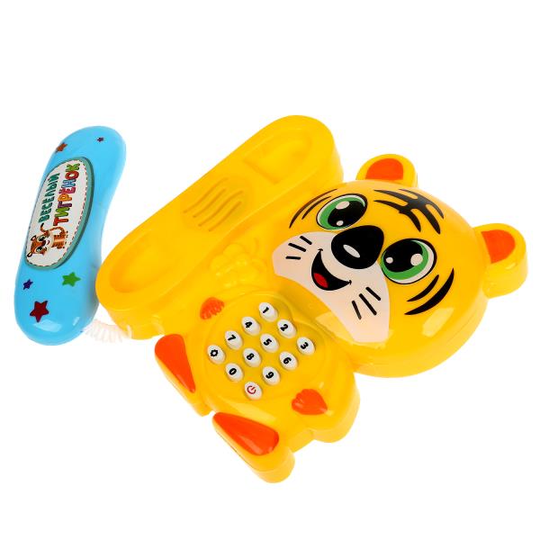 Обучающи телефон Барто А. 35+песен и звуков.блист.бат Умка в кор.2*96шт