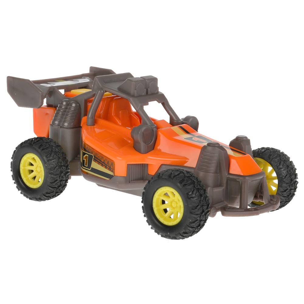 Технопарк. Машина "Багги" 13 см, пластик свет-звук, инерция, оранж, арт.1912C302-R