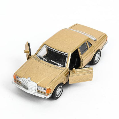Модель металл MERCEDES-BENZ w116 12,5см инерция, двери Технопарк в кор.2*120шт