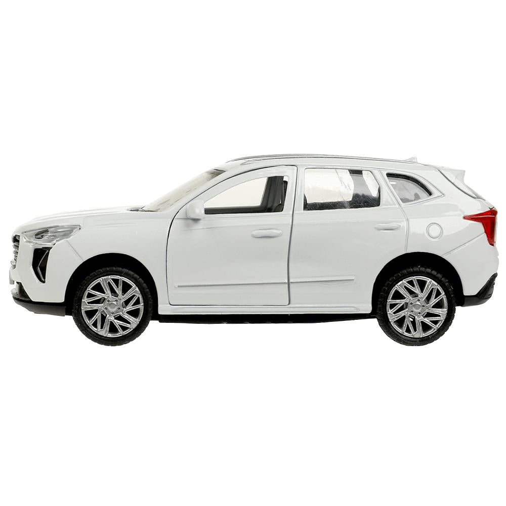 Машина металл haval jolion 12 см, двери, багаж, белый, кор. Технопарк в кор.2*36шт