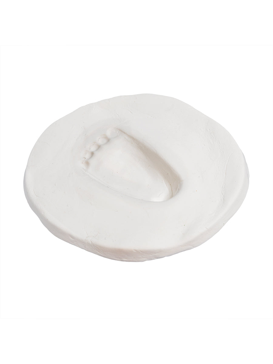 Набор "Лапочка. Слепки ножек и ручек вашего малыша Классик" (двойная рамка со стеклом) коричн.рамка