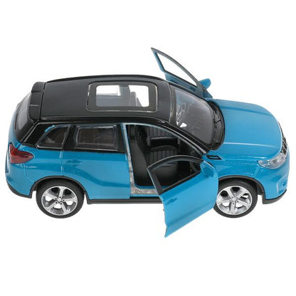 Технопарк. Модель "Suzuki vitara S 2015" 12см, металл двери, багаж, инерц, синий, арт.VITARA-12-BUBK
