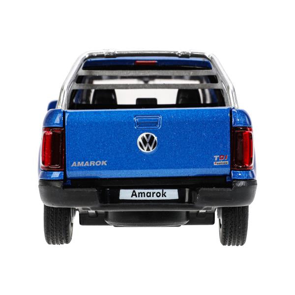 Машина металл свет-звук VOLKSWAGEN amarok, 17,5 см, двери, капот, инерция Технопарк в кор.2*24шт
