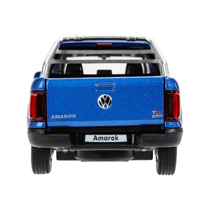 Машина металл свет-звук VOLKSWAGEN amarok, 17,5 см, двери, капот, инерция Технопарк в кор.2*24шт