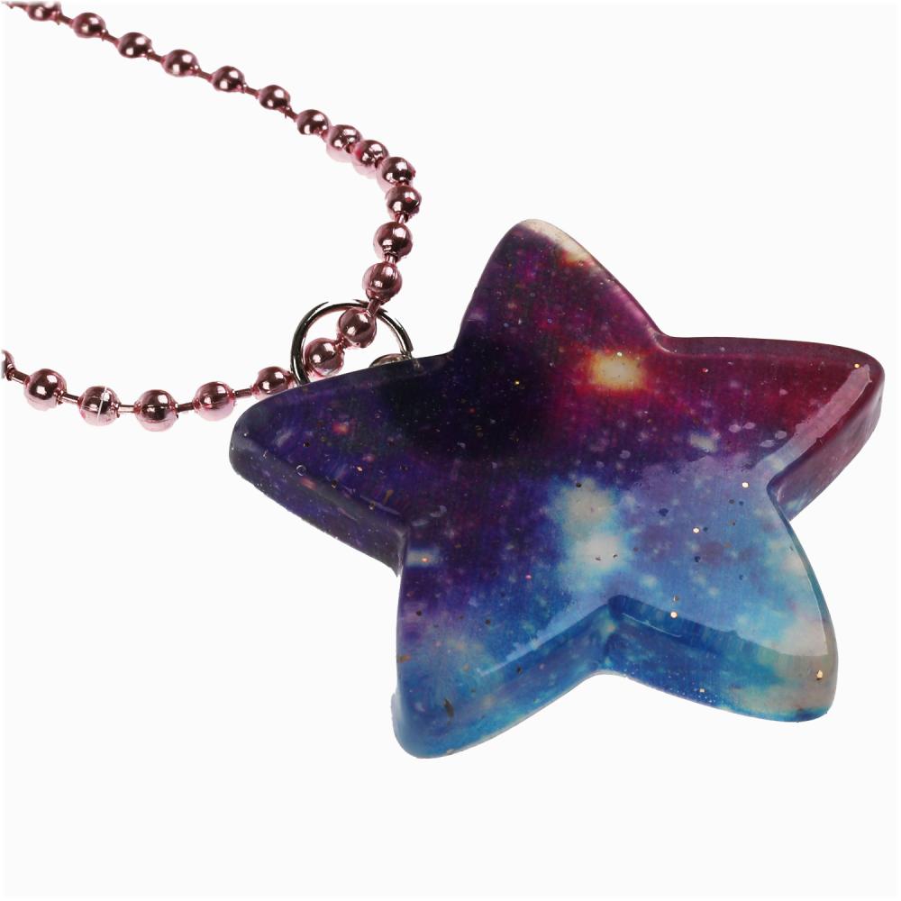 Аксессуары д/девочек СКАЗОЧНЫЙ ПАТРУЛЬ кулон звезда в пак. МИЛАЯ ЛЕДИ уп-10шт в кор.100уп