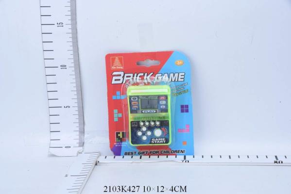Игра электронная цвет в ассорт. HC-9072 на карт. в кор.4*72шт
