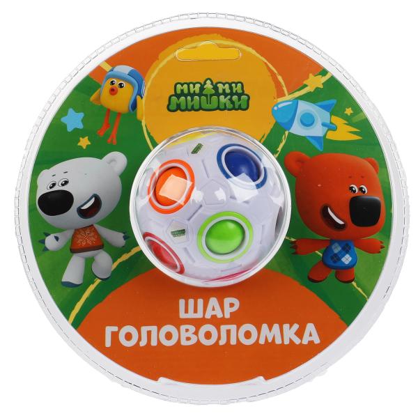 ZY119988-R2316130 Логическая игра Ми-ми-мишки головоломка-шар, блистер ИГРАЕМ ВМЕСТЕ в кор.2*72шт