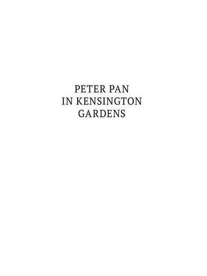 Peter Pan: на англ.яз
