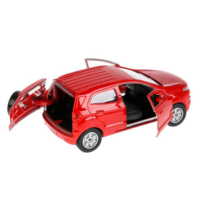 Машина металл FORD Ecosport красный 12см, открыв. двери, инерц. в кор. Технопарк в кор.2*24шт