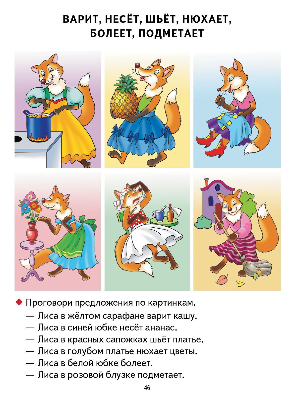 Логопедические уроки. От слова к фразе: глаголы. Методическое пособие. 3-7 лет. / Куцина, Созонова.