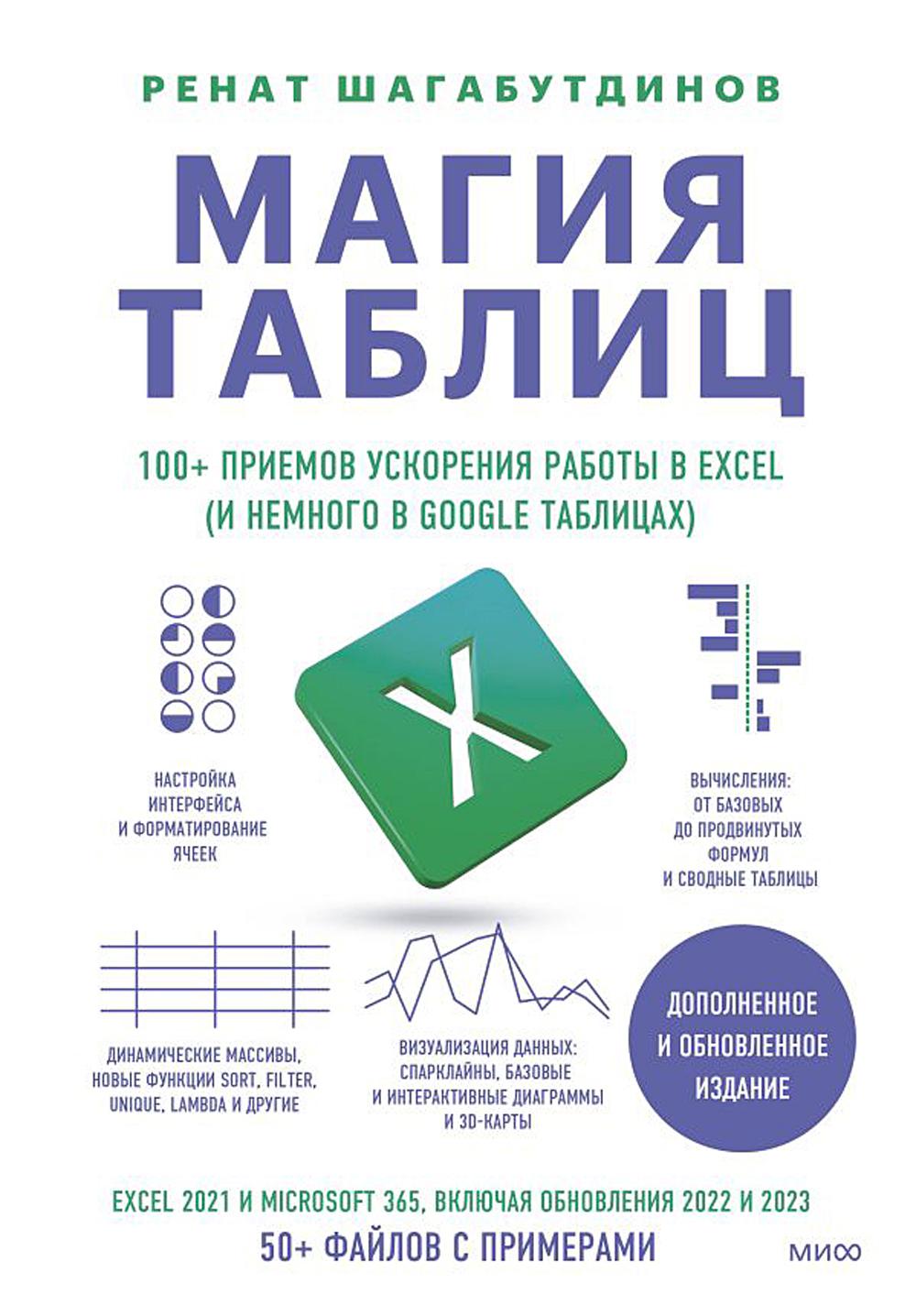 Магия таблиц. 100+ приемов ускорения работы в Excel (и немного в Google Таблицах). 2-е изд., доп