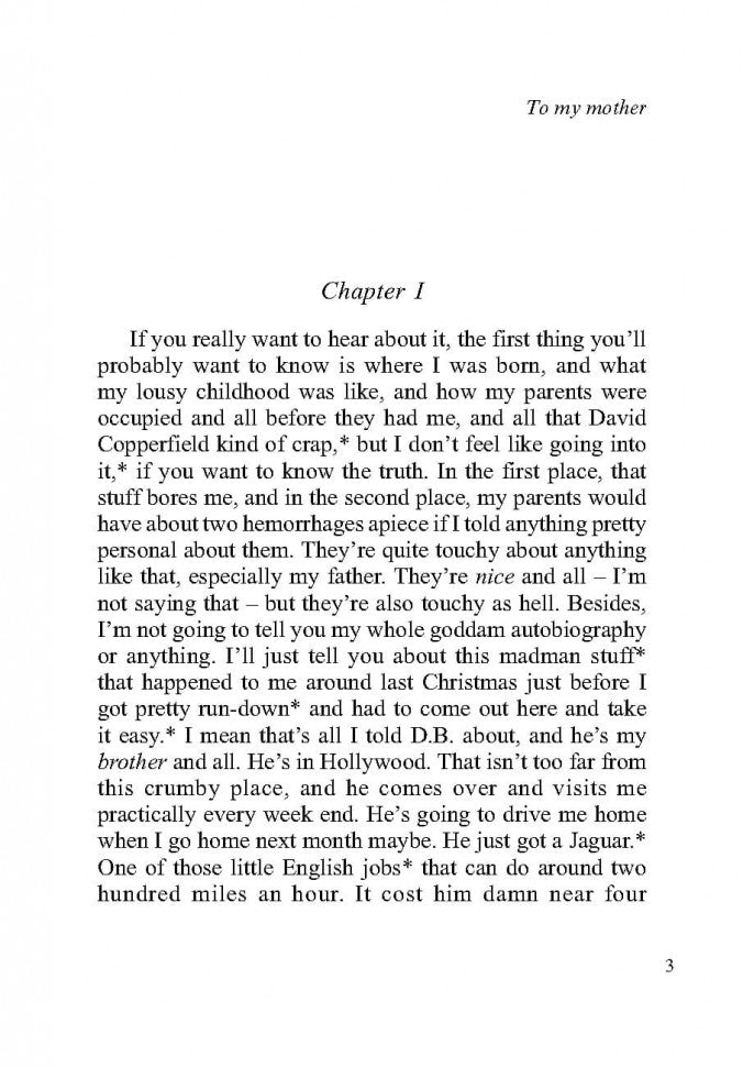 Над пропастью во ржи (КДЧ на англ.яз., неадаптир). Сэлинджер Д.