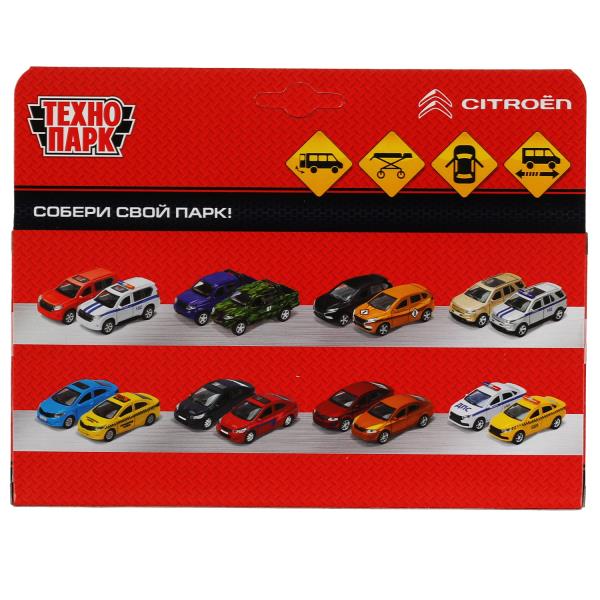 Машина металл CITROEN JUMPER РЕАНИМАЦИЯ 14 см, двер, баг, инер, желтая, кор. Технопарк в кор.2*36шт