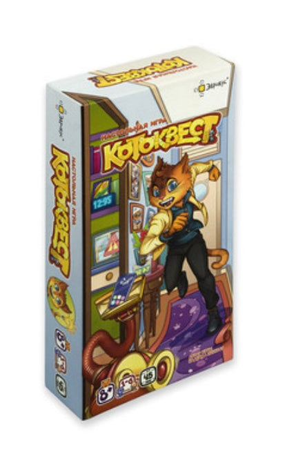Эврикус. Наст. игра "Котоквест" арт.BG-12032 РРЦ 690 руб. /6