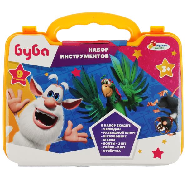 Набор инструментов БУБА пл.чемодан.26*23*7см ИГРАЕМ ВМЕСТЕ в кор.2*30шт