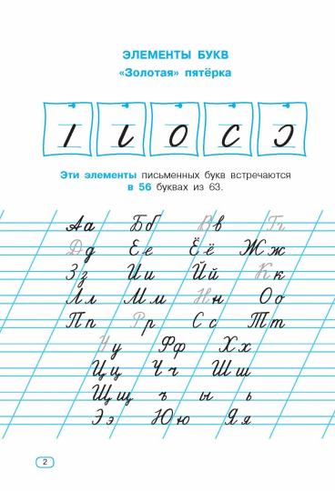 Исправляем плохой почерк. 300 упражнений каллиграфического письма