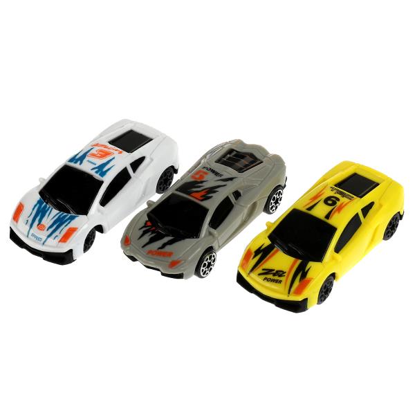 Автотрек петля 360, 3 машинки, кор.41,5*25,6*4,5см ТЕХНОДРАЙВ в кор.2*30шт